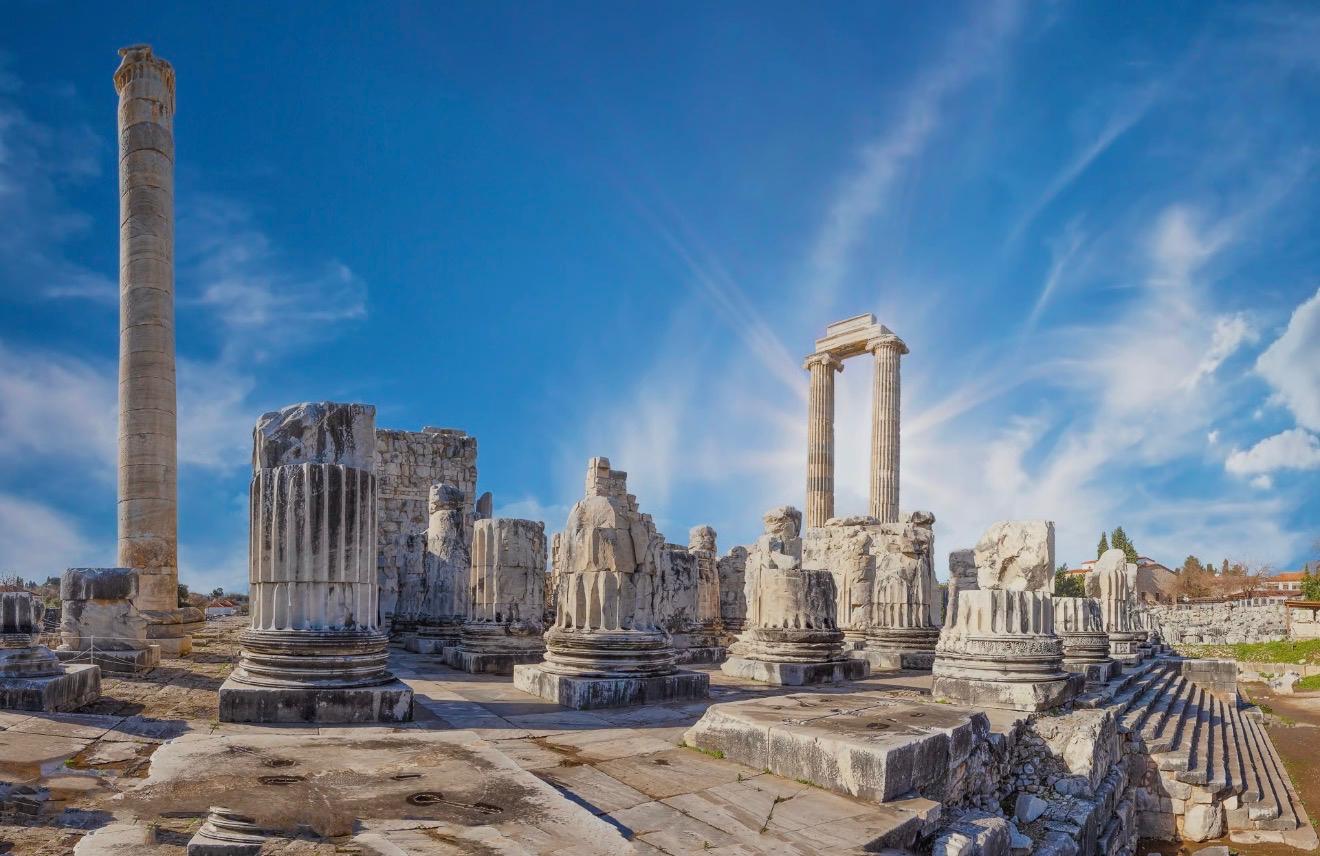 Didim'de Apollon Tapınağı' Taksi ile ulaşım